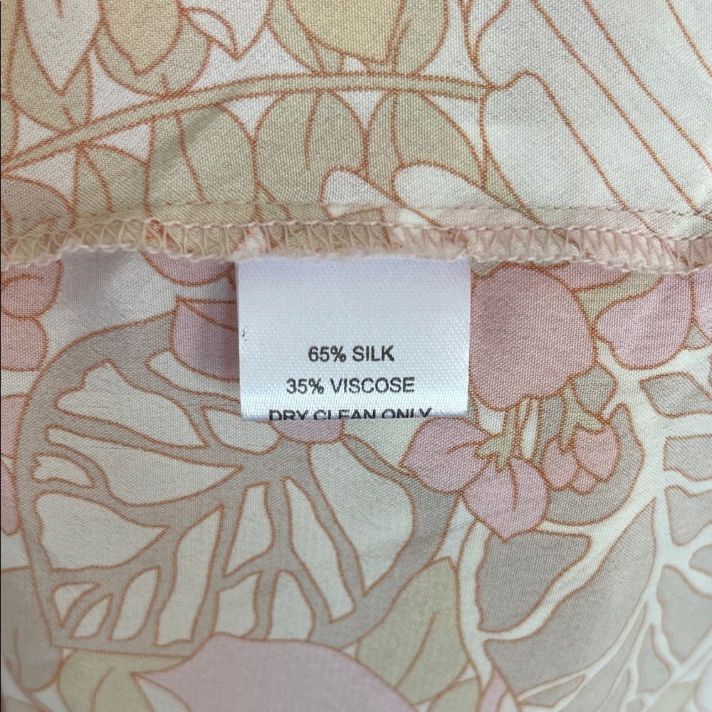 Floral Pink and Gold Maxi Dress - Picture 7 of 13